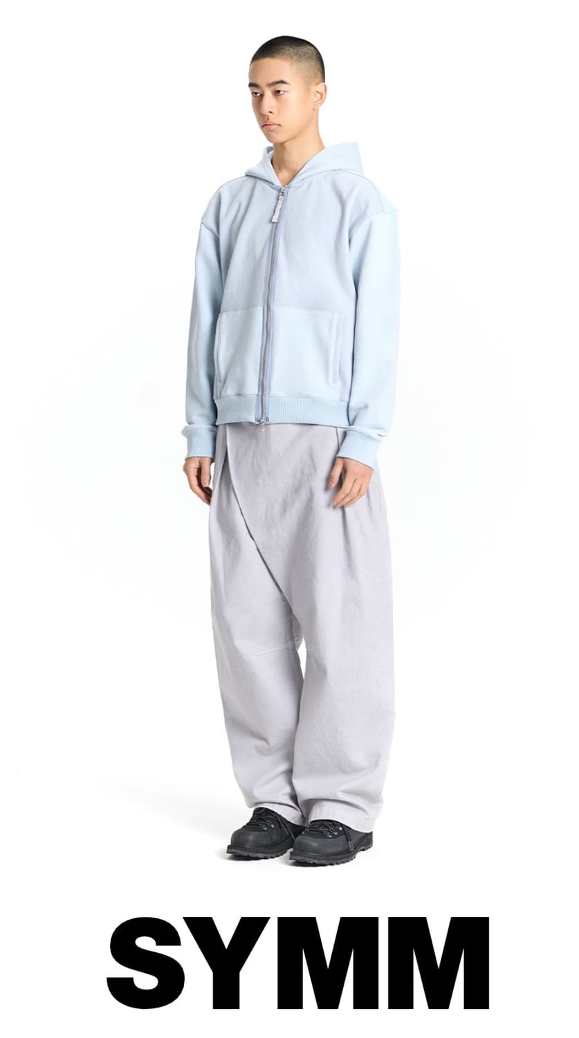 SYMM Paneled Zip Hoodie 상품이미지2