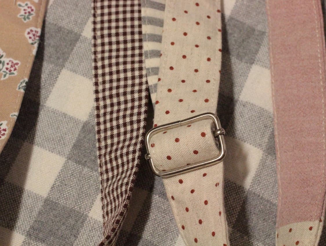 핸드메이드 패치워크 가방끈 숄더끈 상품이미지3