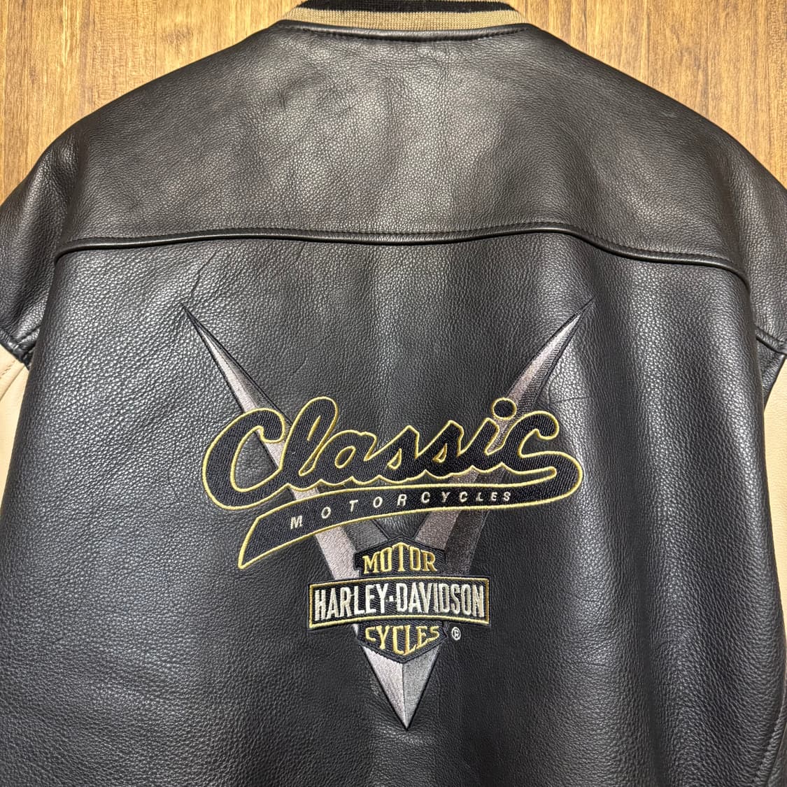 HARLEY-DAVIDSON leather bomber jacket 상품이미지5