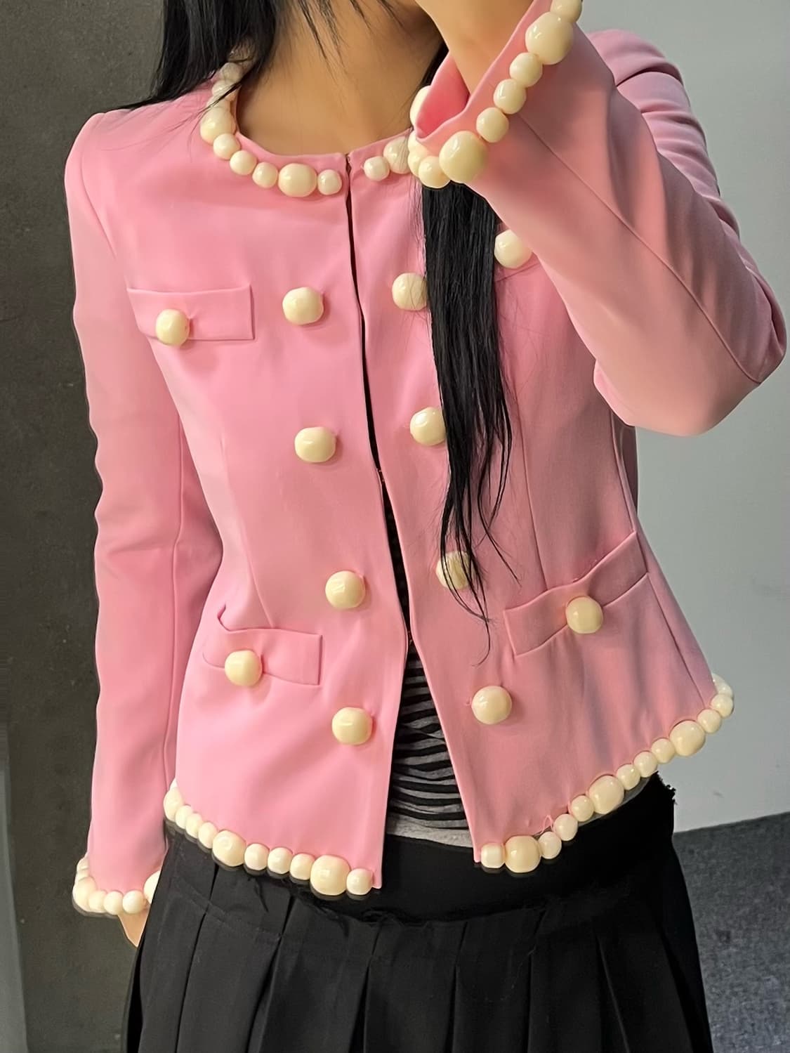 모스키노 칩앤시크 트위드 자켓 상품이미지2