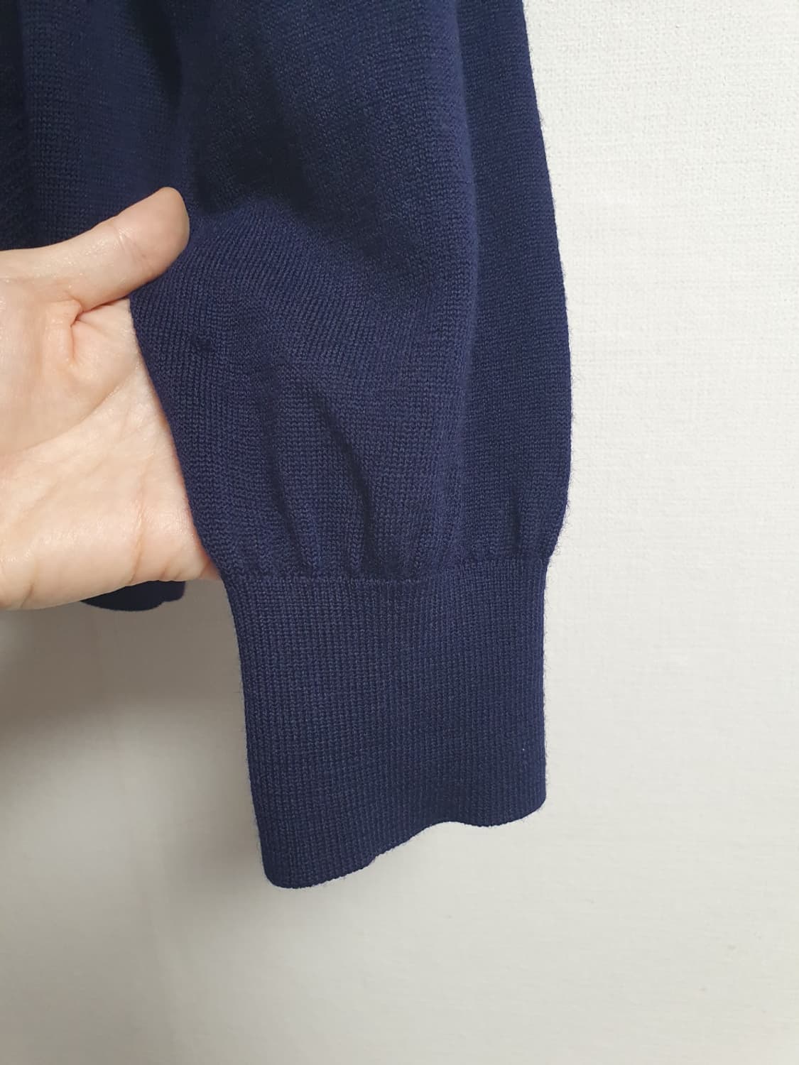🧶 입생로랑 YSL 빈티지 울 가디건 네이비 95 상품이미지10