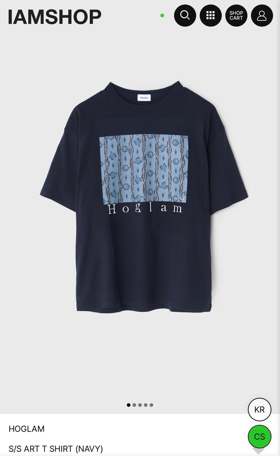 HOGLAM Art tee 상품이미지1