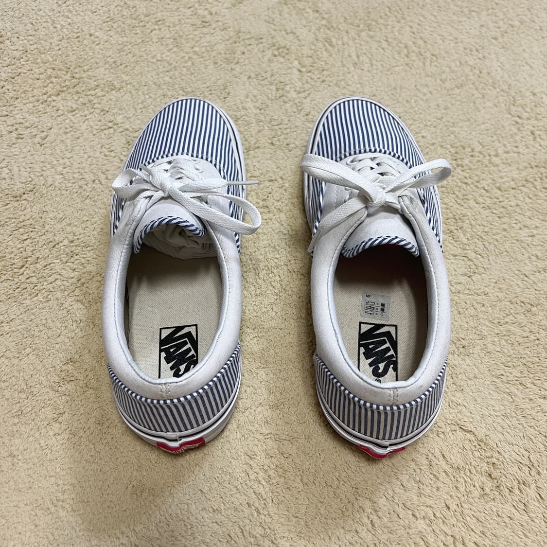 반스 2015 에라 스트라이프 "Deck Club" 트루 화이트 상품이미지3