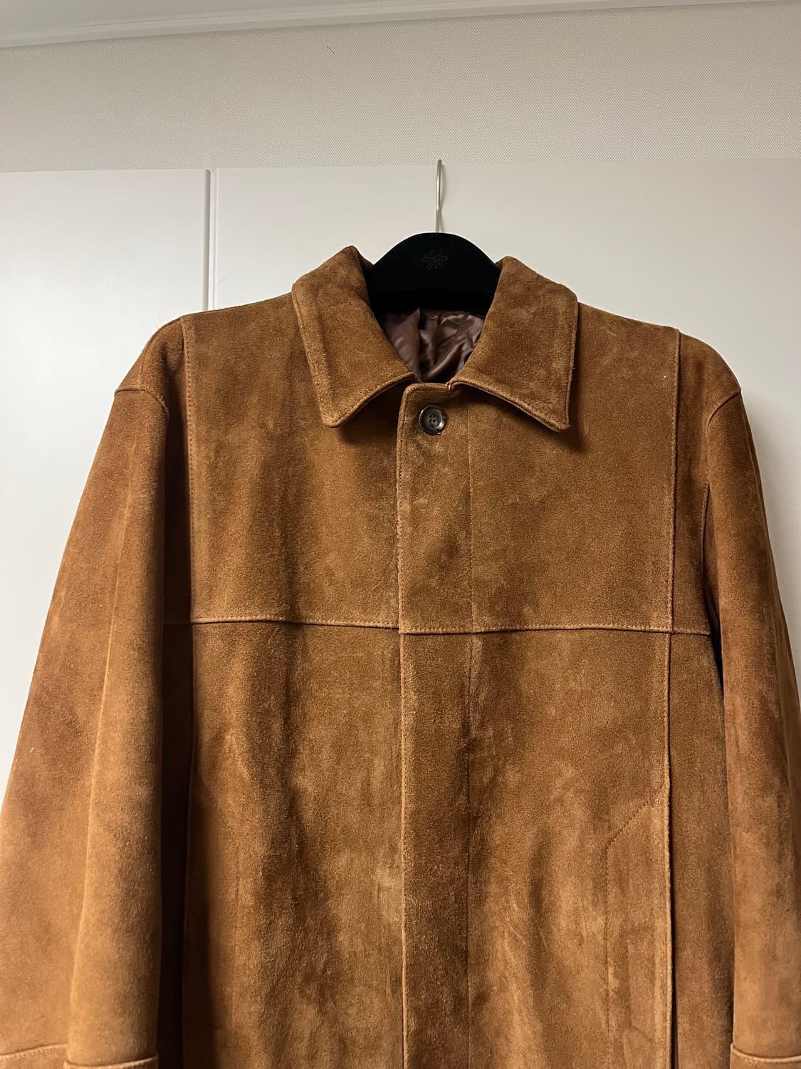 Youth Leather Car Coat _ M size ( Camel) 상품이미지7