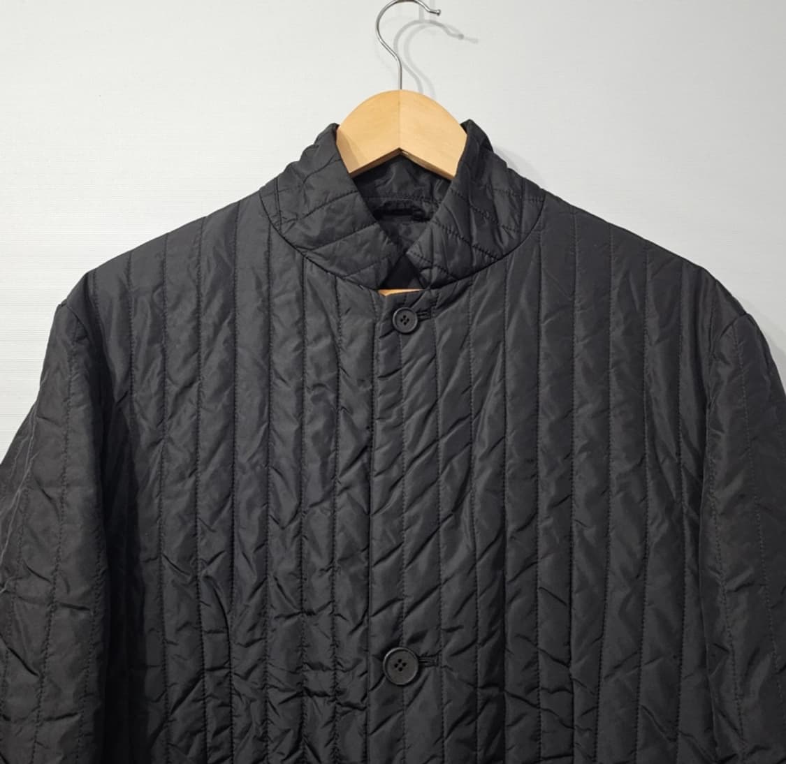 DKNY 남성 블랙 퀼팅 코트 105 상품이미지3