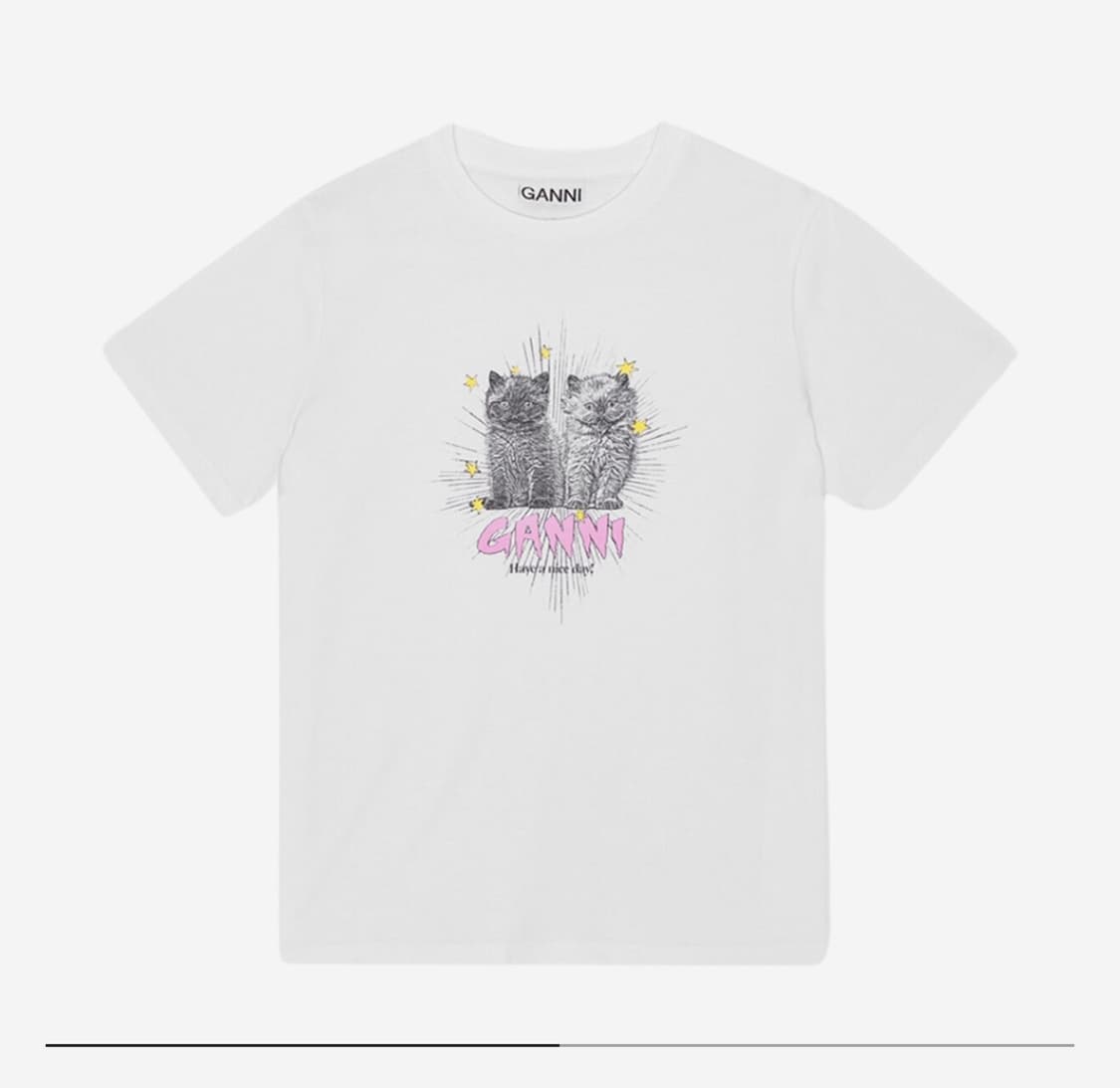 가니 반팔티 Jersey Kittens Relaxed  상품이미지1