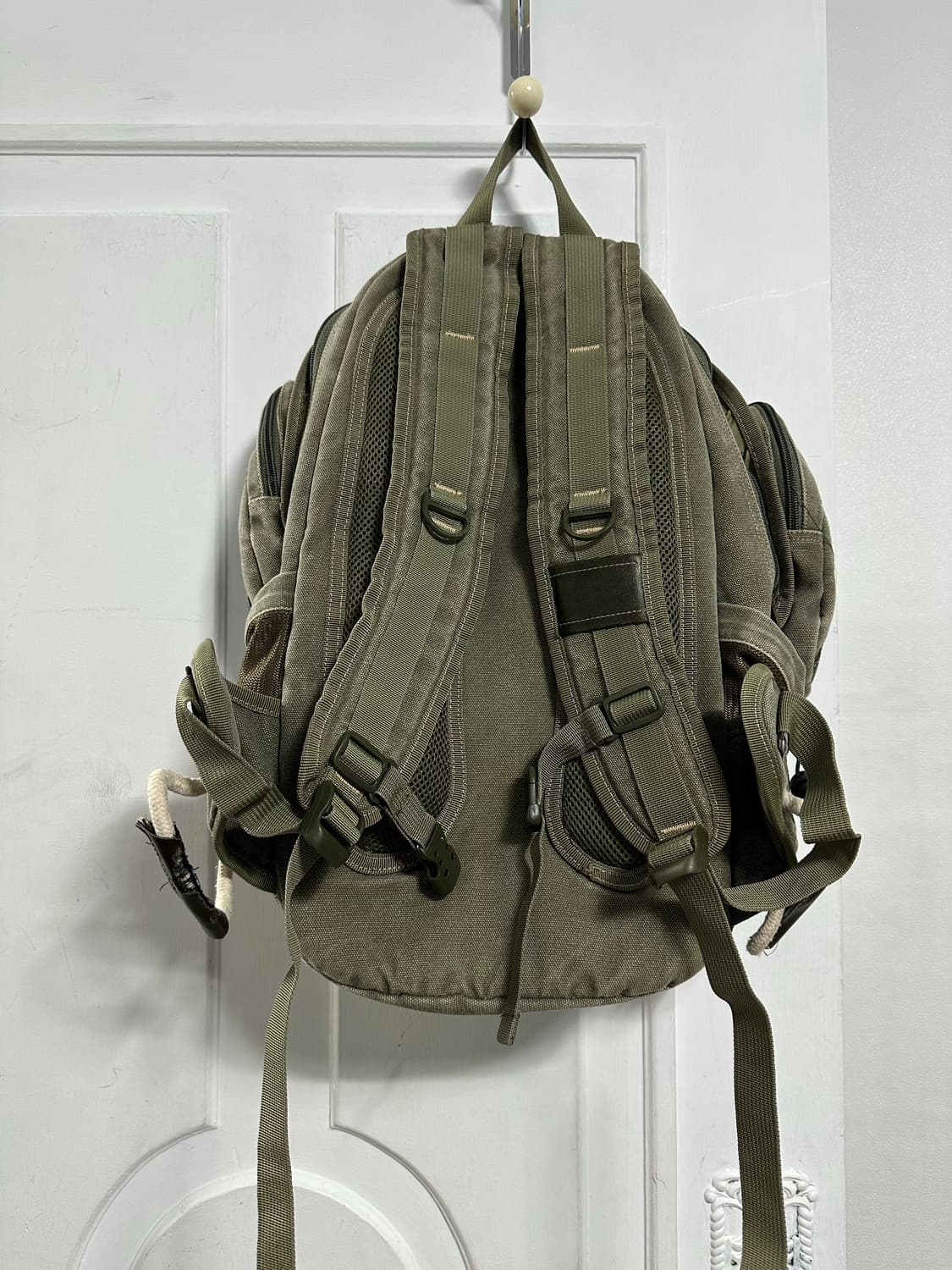 디젤 캔버스 밀리터리 백팩 상품이미지2