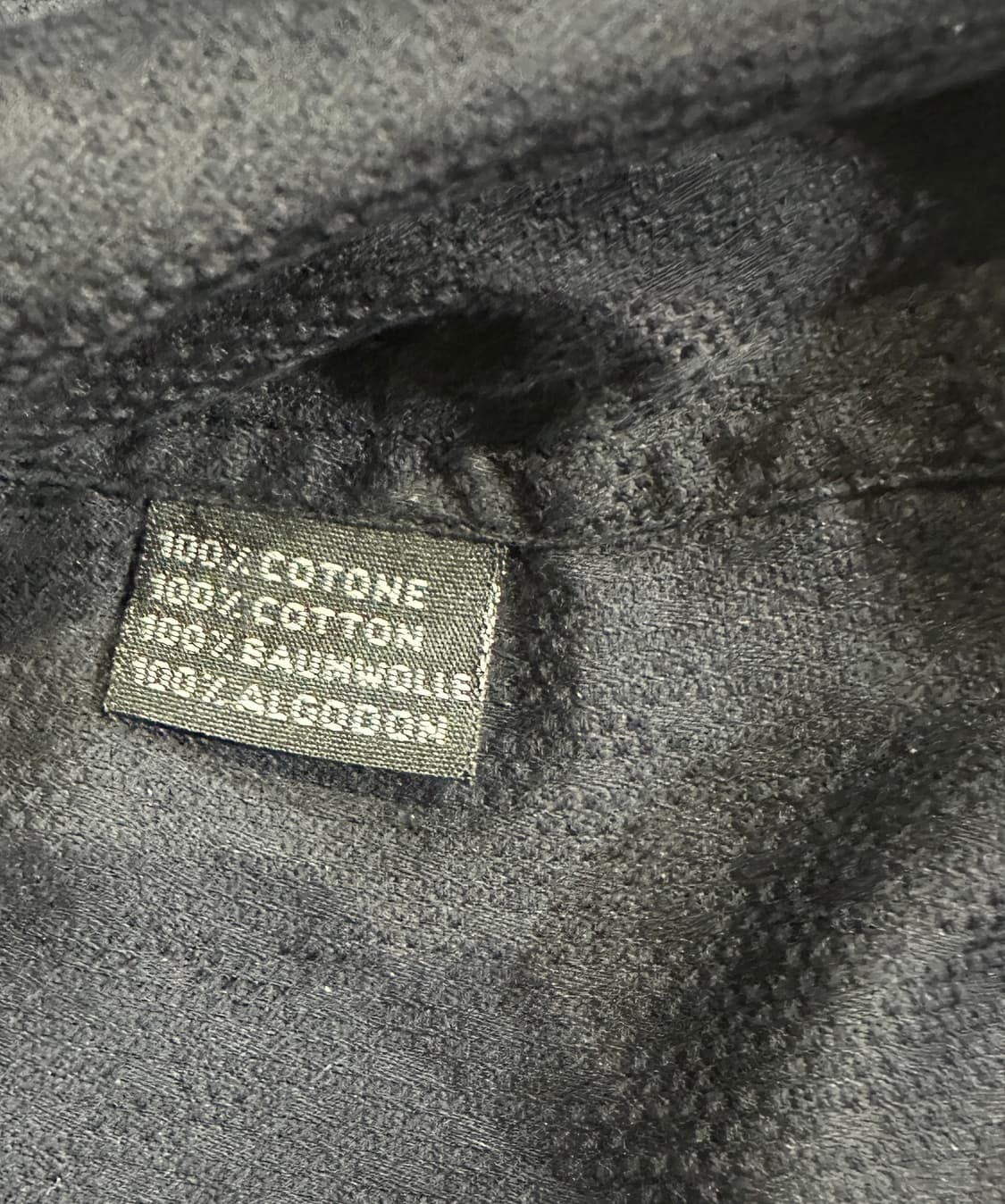 스테파노리치 블랙 코튼 셔츠 상품이미지8