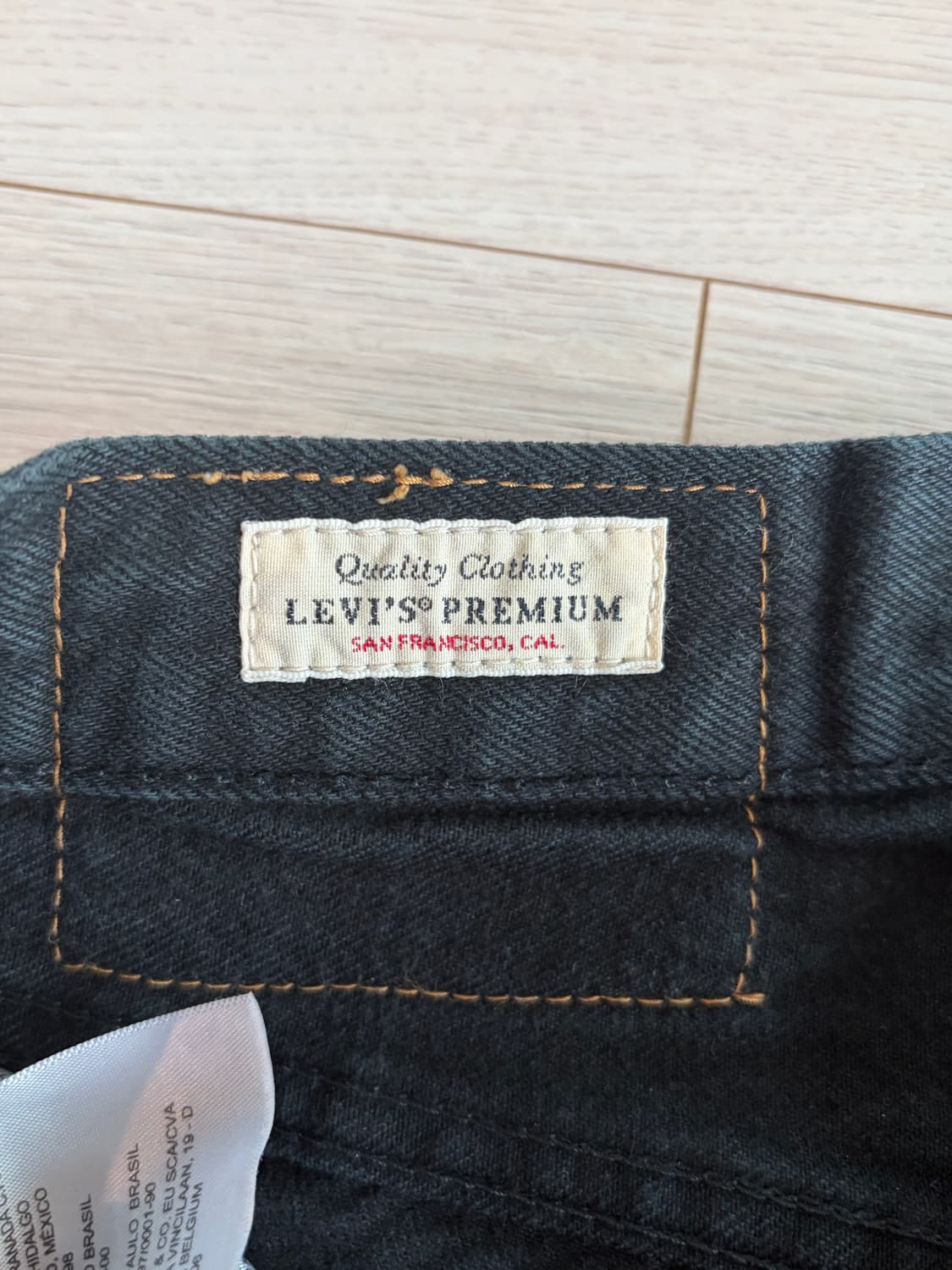 리바이스 501 블랙 상품이미지2