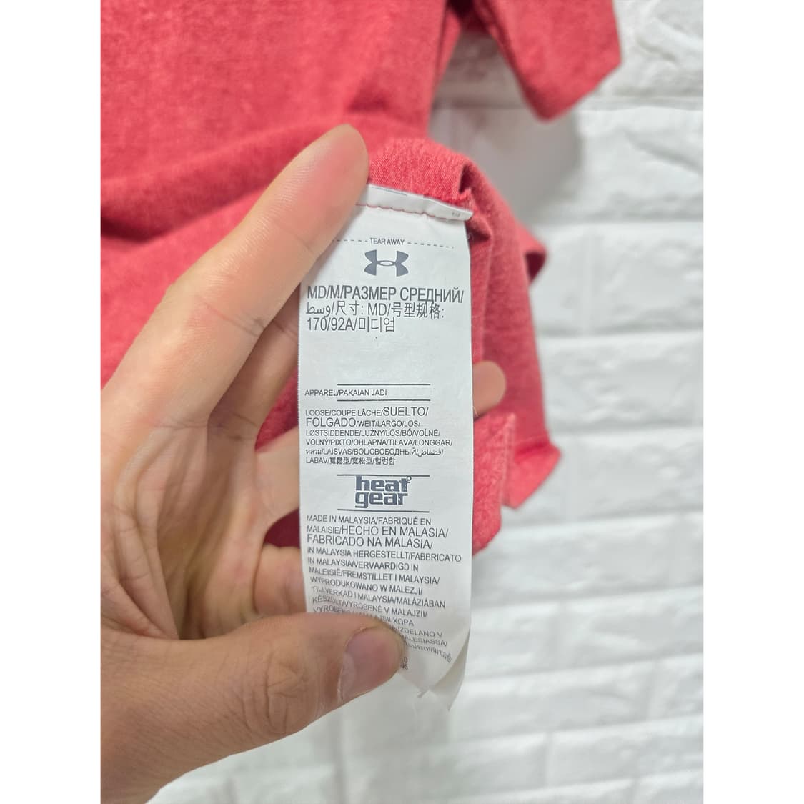 언더아머 히트기어 반팔티 L 상품이미지3