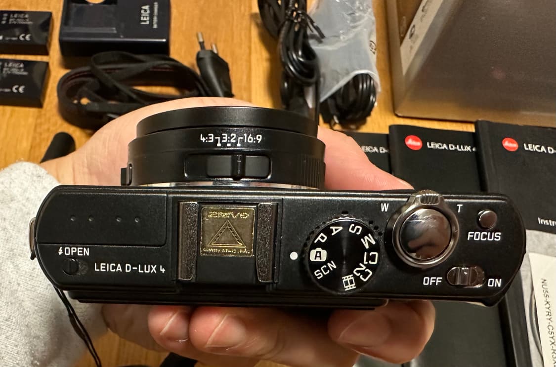 라이카 D-LUX 4 국내 정발 풀박스 빈티지디카 상품이미지5