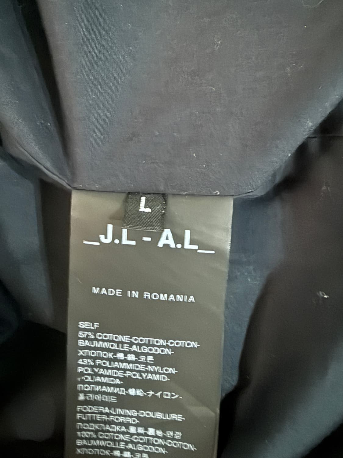 J.L-A.L_ - Pasve Jacket - Black / Grey 상품이미지4