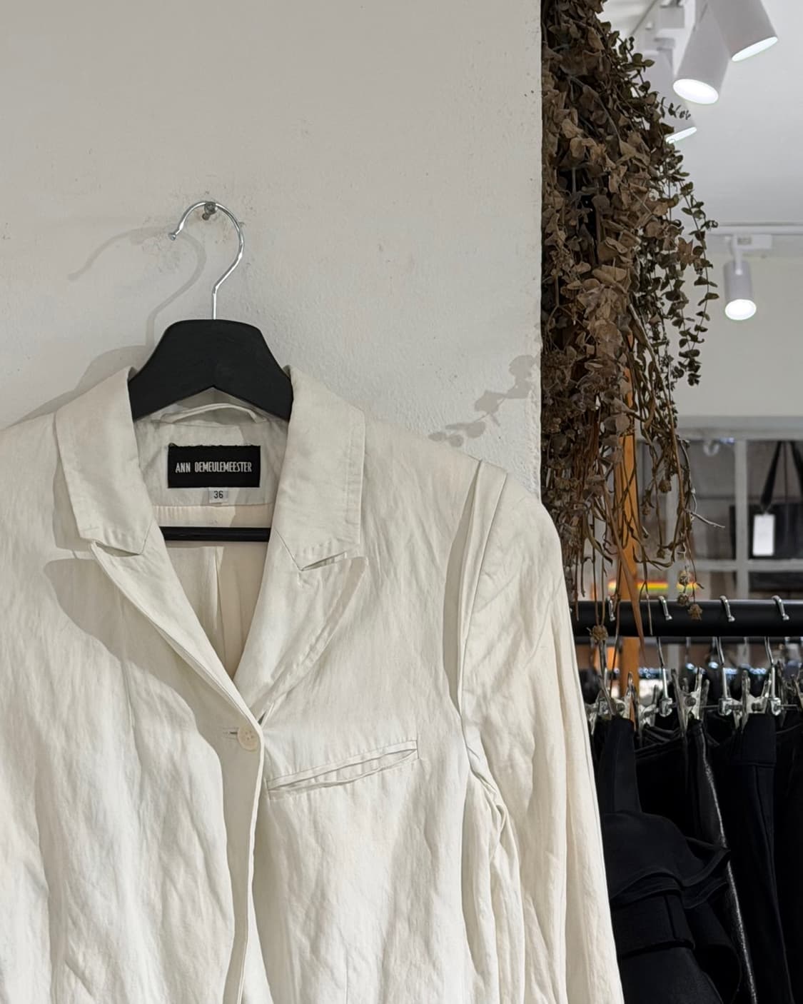 앤드뮐미스터 화이트 아카이브 아티저널 코트 상품이미지3