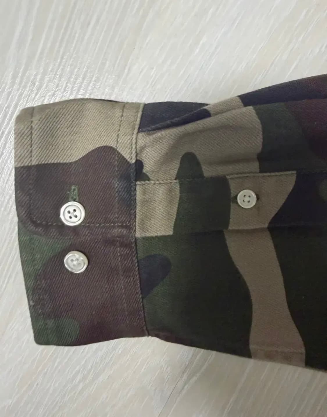 슈프림 스몰 박스 데님 셔츠 우드랜드 카모 상품이미지4