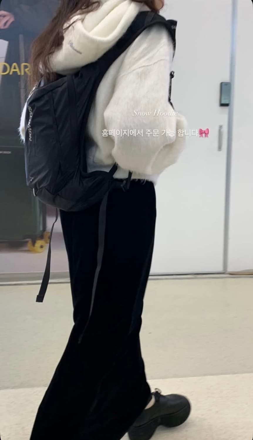 리본빛 velvet long skirt S사이즈 상품이미지4