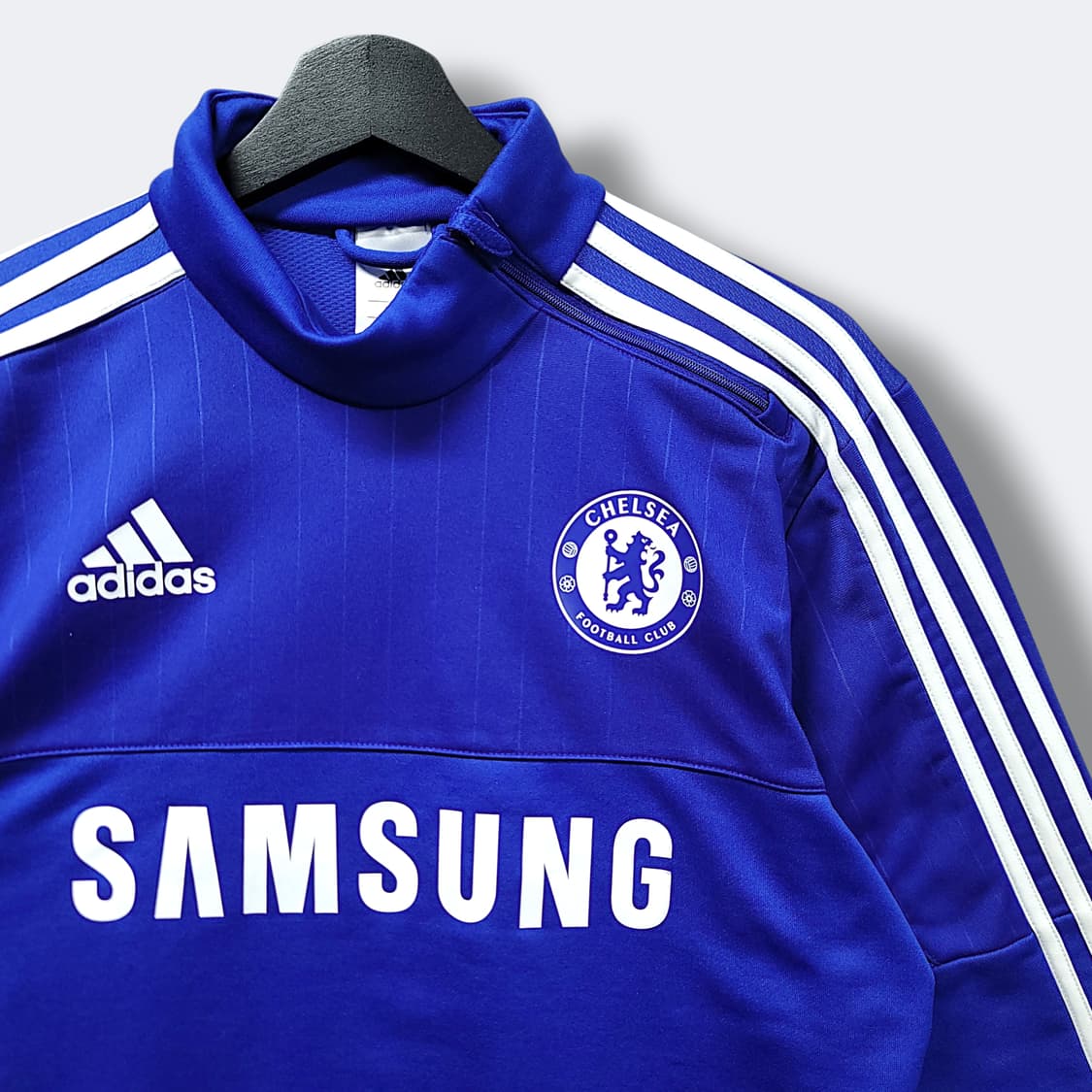 [100] 아디다스 블루 첼시 FC 삼성 트레이닝 드릴탑 져지 상품이미지3