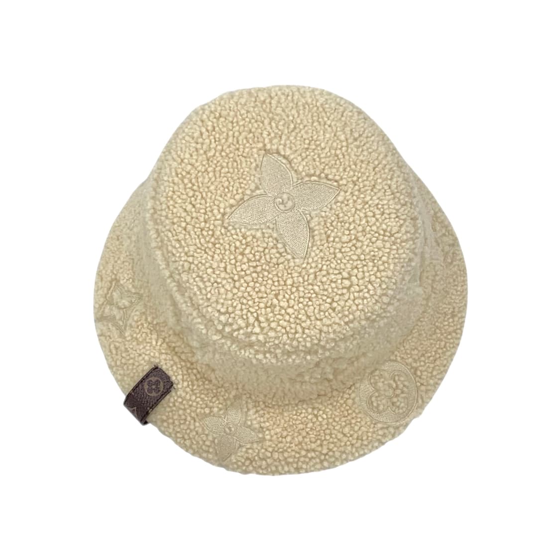 루이비통 LV 모노그램 컬리 시어링 버킷 햇 상품이미지6