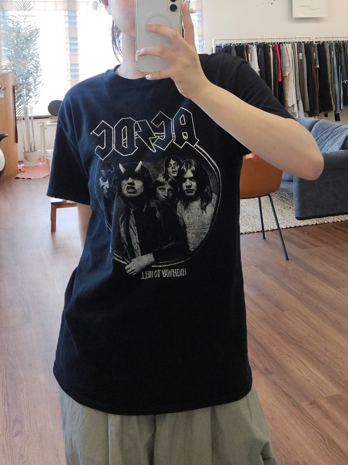 AC/DC 하이웨이 투 헬 티셔츠 상품이미지5