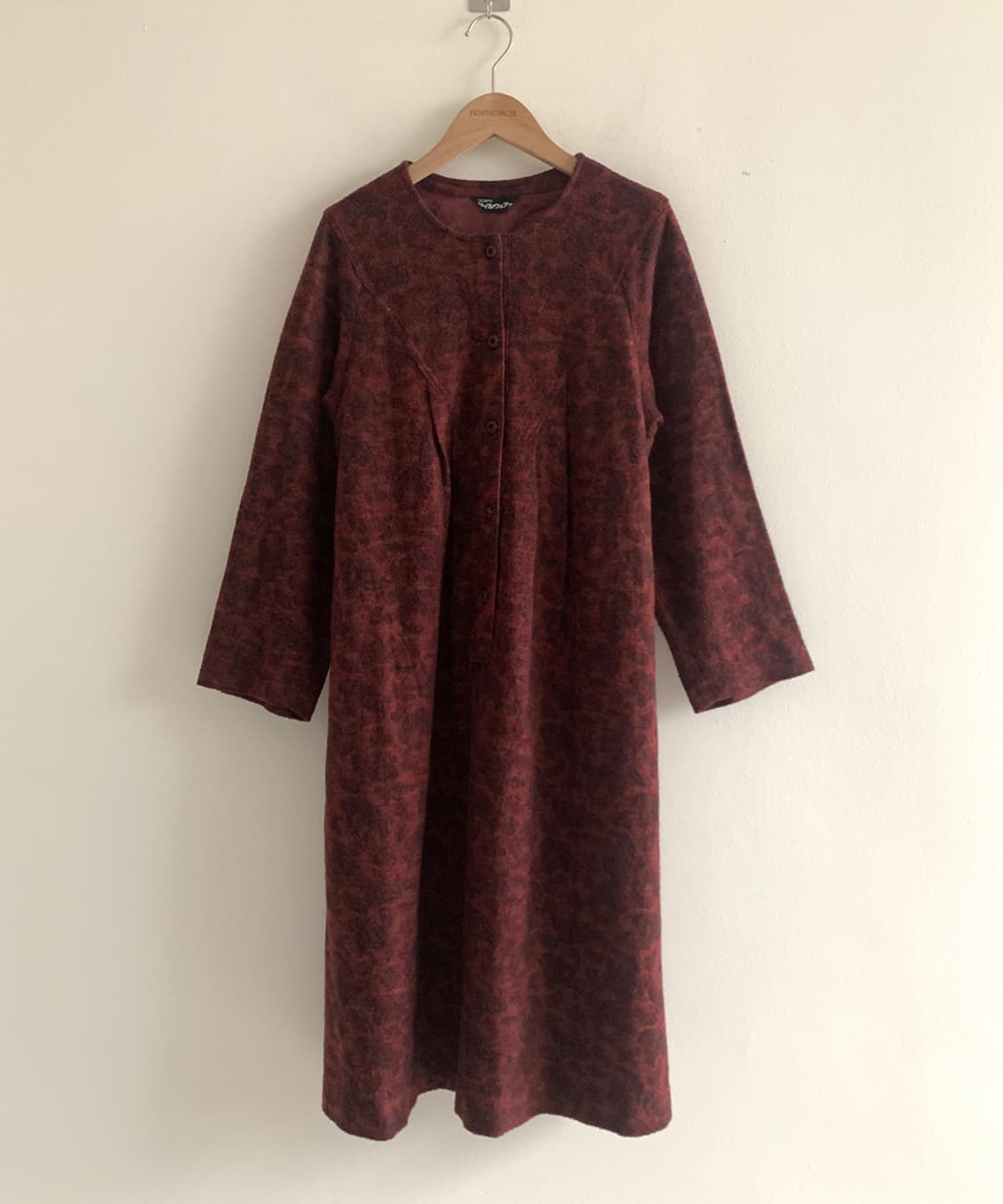 Rose Wool Ribbon Dress 상품이미지1