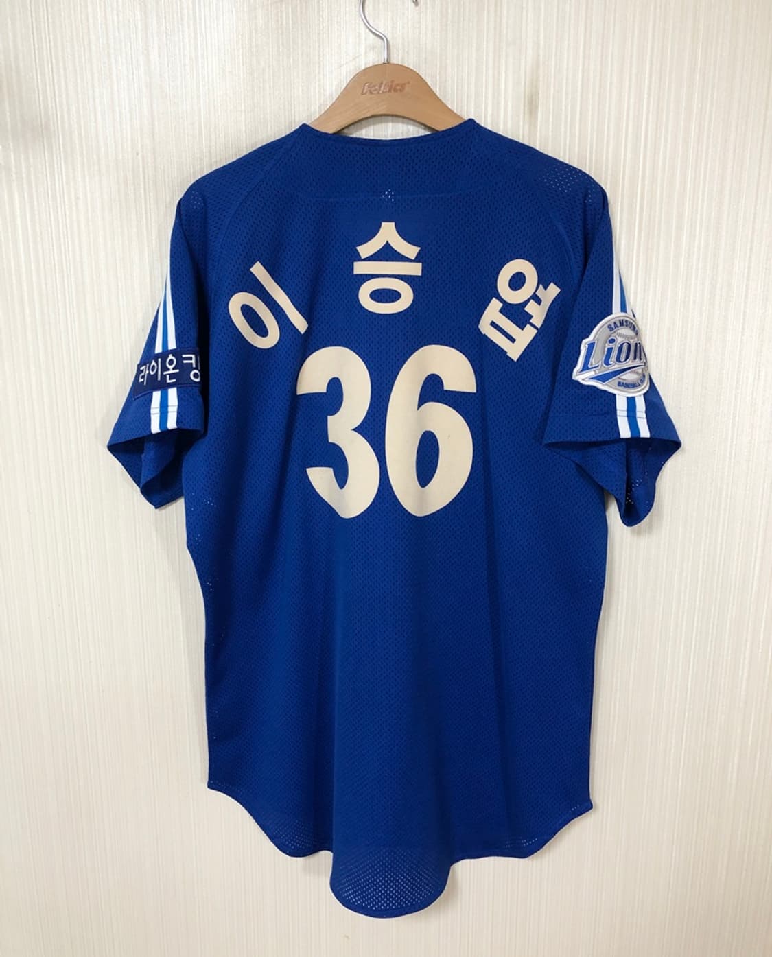 KBO 삼성라이온즈 (왕조)원정유니폼/져지 105 #36 이승엽 상품이미지8