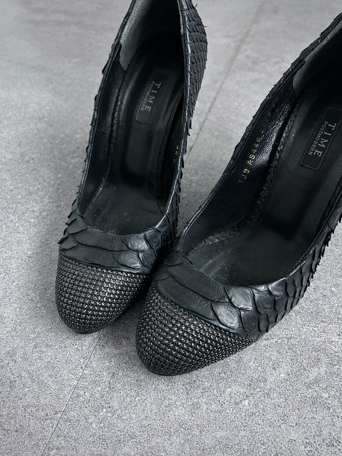 타임 파이톤 스틸 토 부츠 상품이미지3