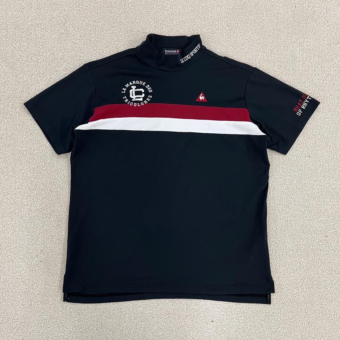 L 르꼬끄 골프 기능성 반팔 티셔츠 0224M 상품이미지1