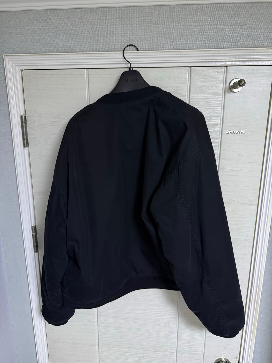 [2] 엔벨로프 노캐스터 ma-1 블랙 울파일 마원 상품이미지2