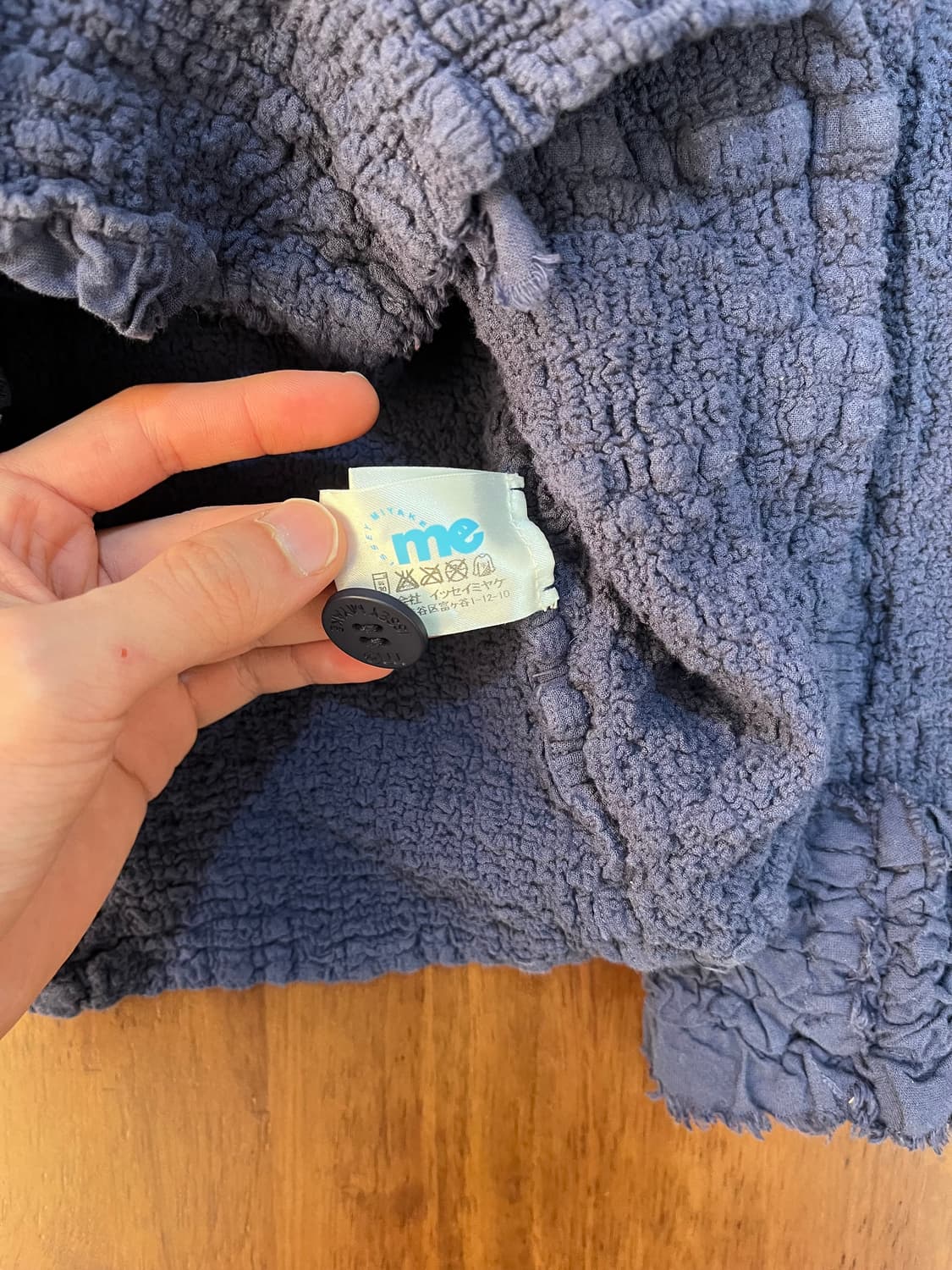 이세이 미야케 콜리플라워 주름 자켓 상품이미지7