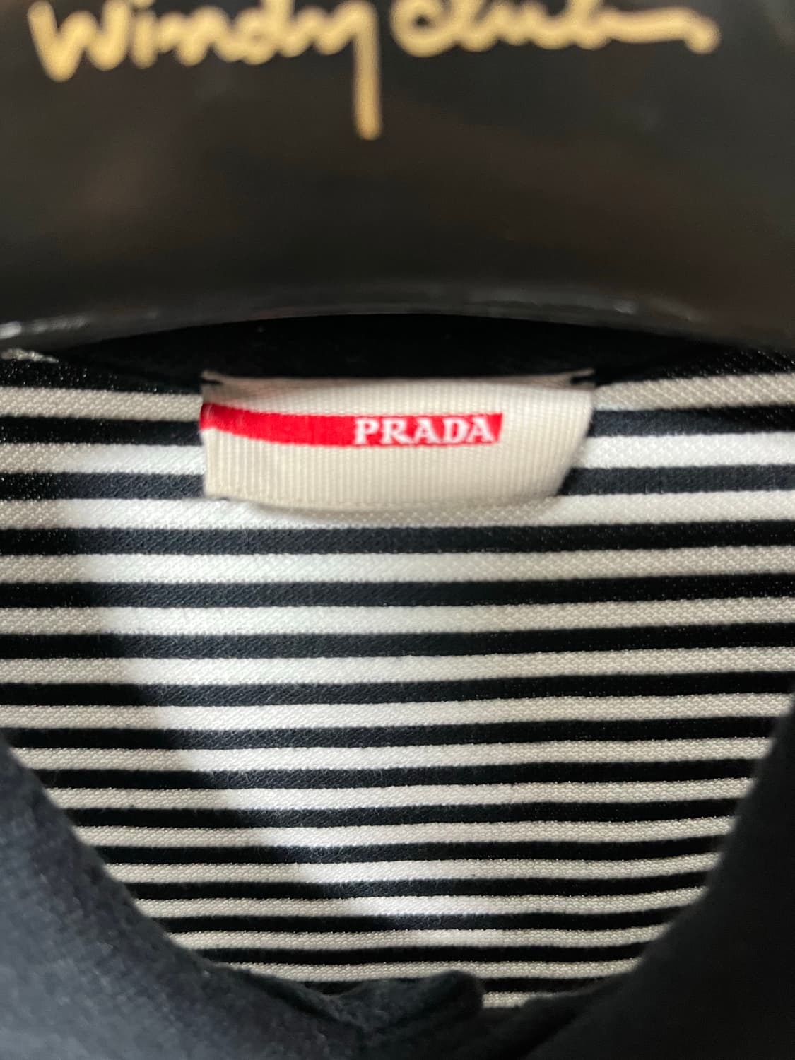 [M]프라다 스트라이프 폴로 티셔츠 상품이미지3