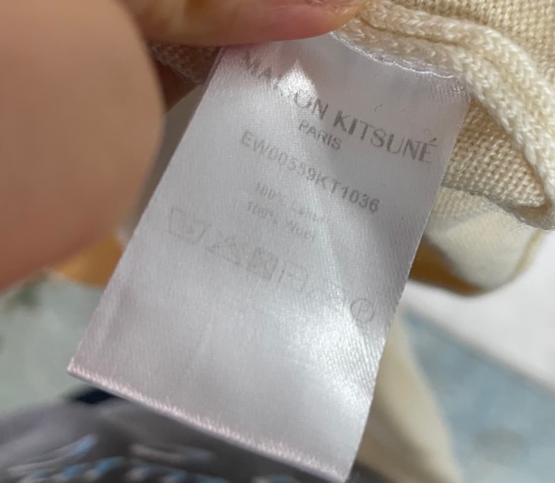 M 메종키츠네 여성 폭스헤드 가디건 상품이미지7