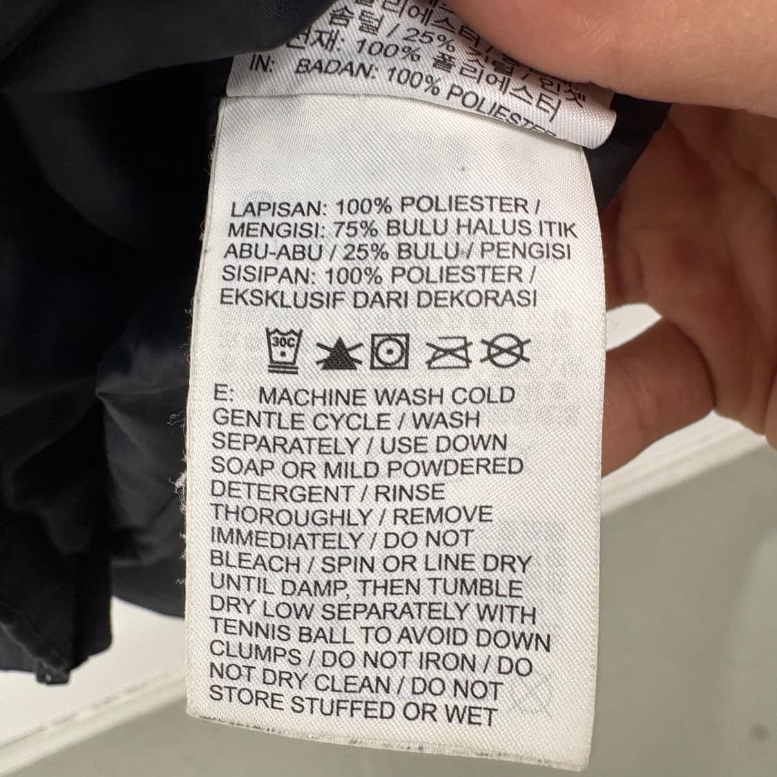 나이키 블랙 패딩 점퍼 후드 XXL 상품이미지7