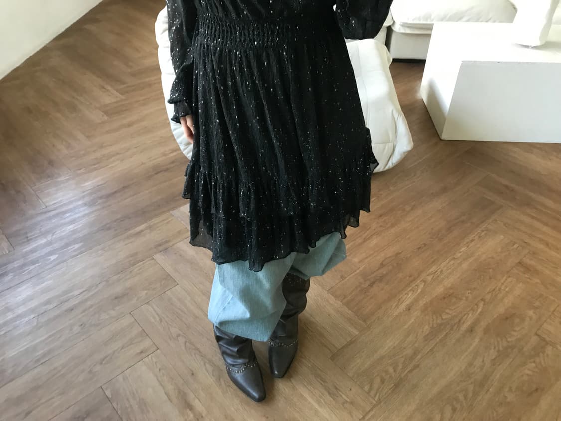 vintage pearl one-piece 상품이미지3