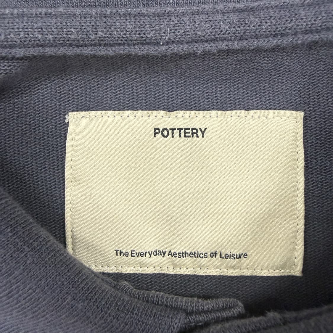 (2)포터리 POTTERY 반팔 PK 카라티셔츠(오디세이 그레이) 상품이미지2