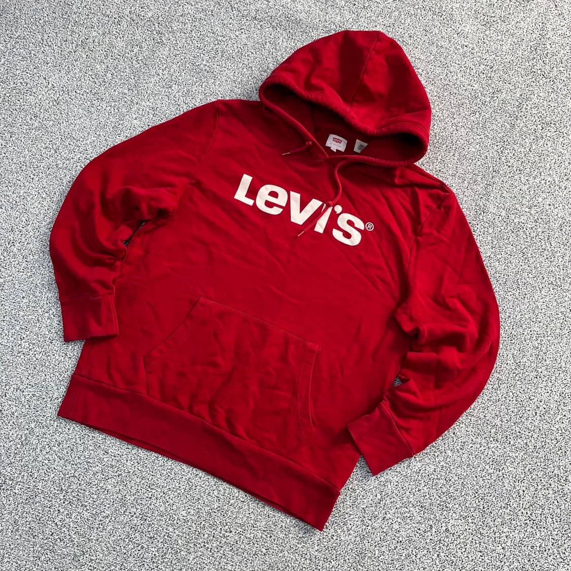 L 리바이스 빅로고 후드 티셔츠 0326M 상품이미지1