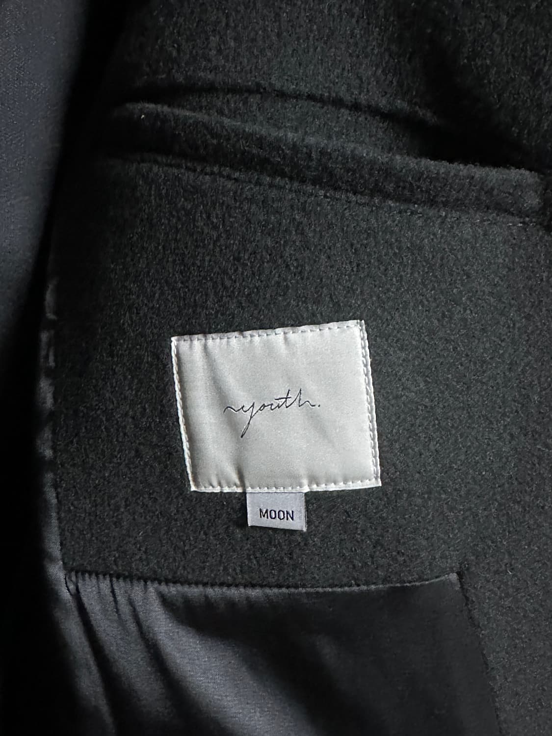 새상품) 유스 youth 울 코트m/100-105 상품이미지8