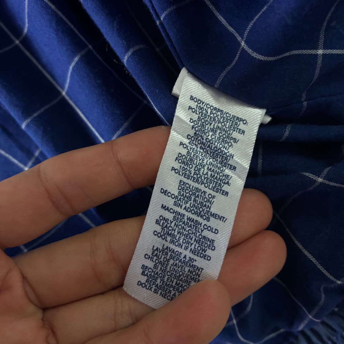 Chaps  챕스 랄프로렌 네이비 폴리쉘 블루종 자켓  상품이미지6