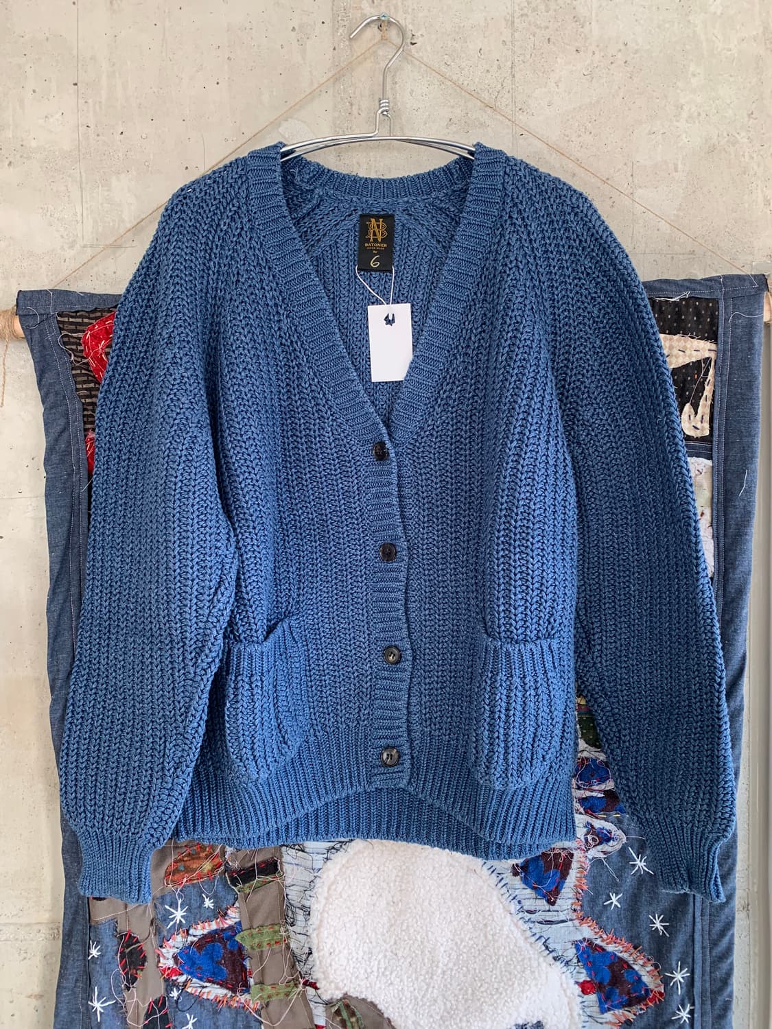 Batoner 바토너 니트 가디건 상품이미지1