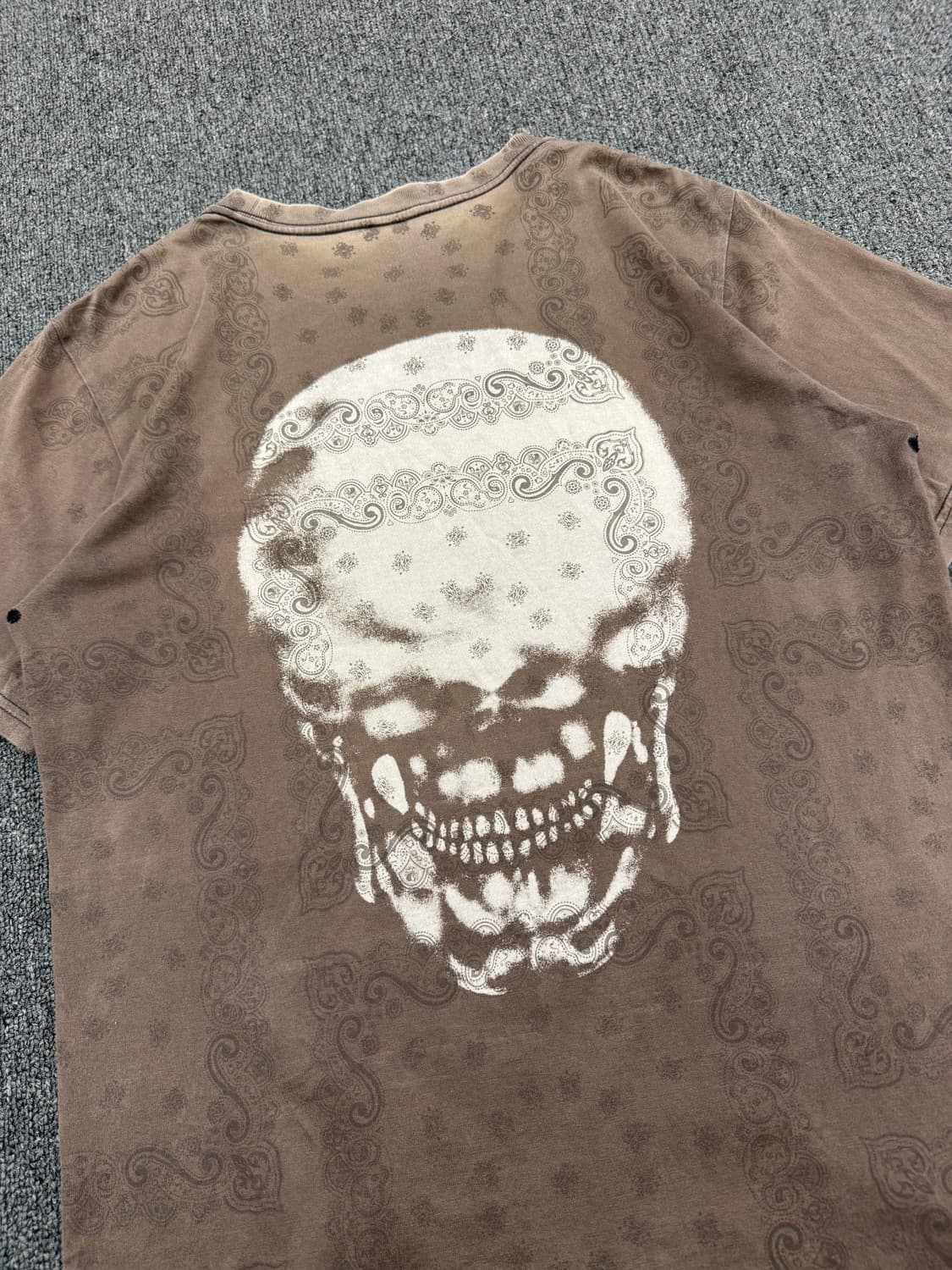 3)Number(N)ine 07aw love god murder스컬반팔 상품이미지5