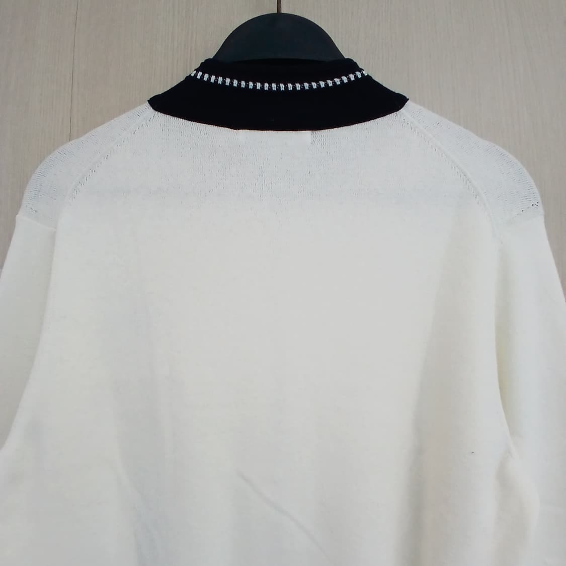 BCBG 화이트 니트 집업 가디건 상품이미지6