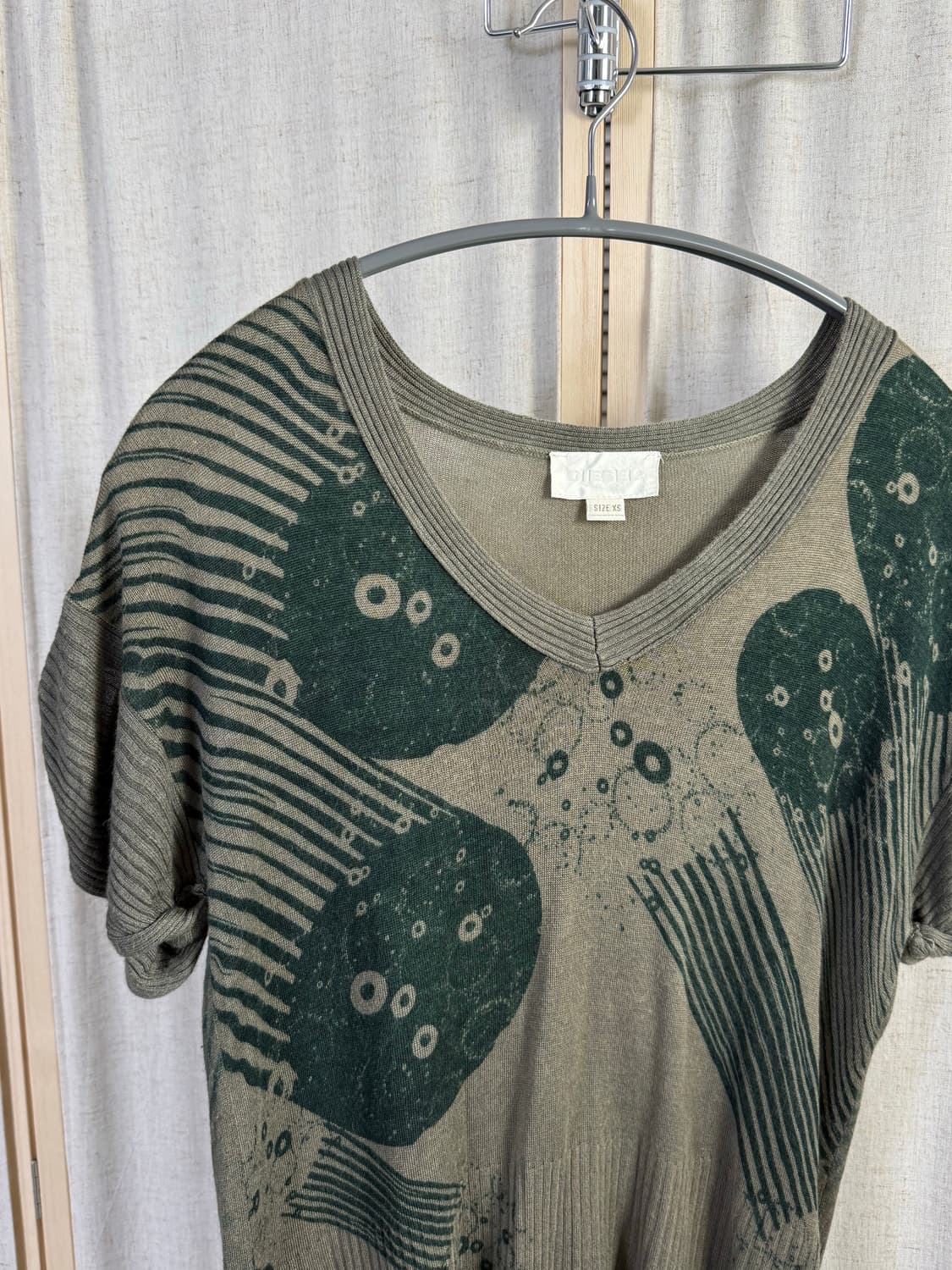 Diesel 프린팅 니트 티 상품이미지6