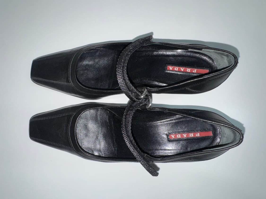 prada 프라다 스포츠 리네아 로사 키튼힐 메리제인 36 1/2 상품이미지1