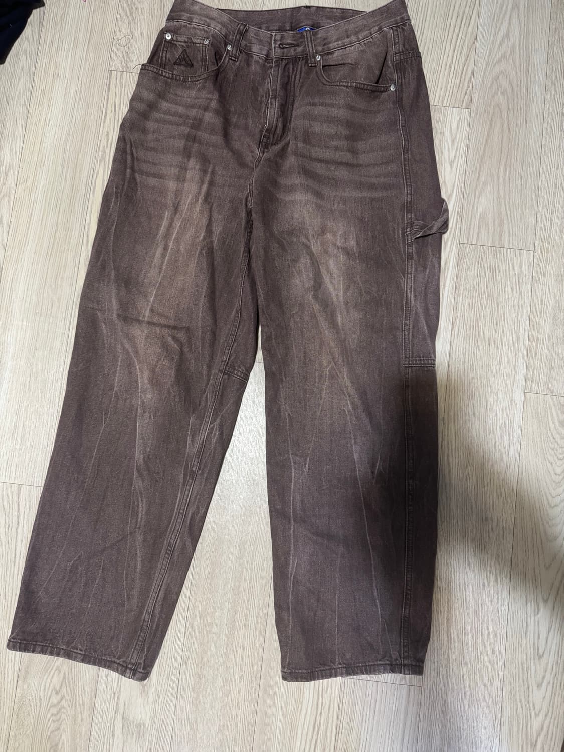 이스트쿤스트 워싱 카펜터 팬츠 브라 상품이미지7