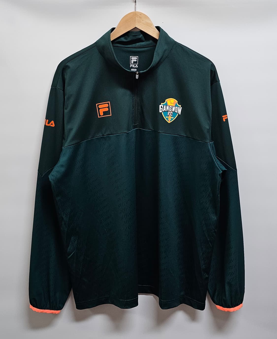 강원FC 휠라 반집업 트레이닝티 110 상품이미지1