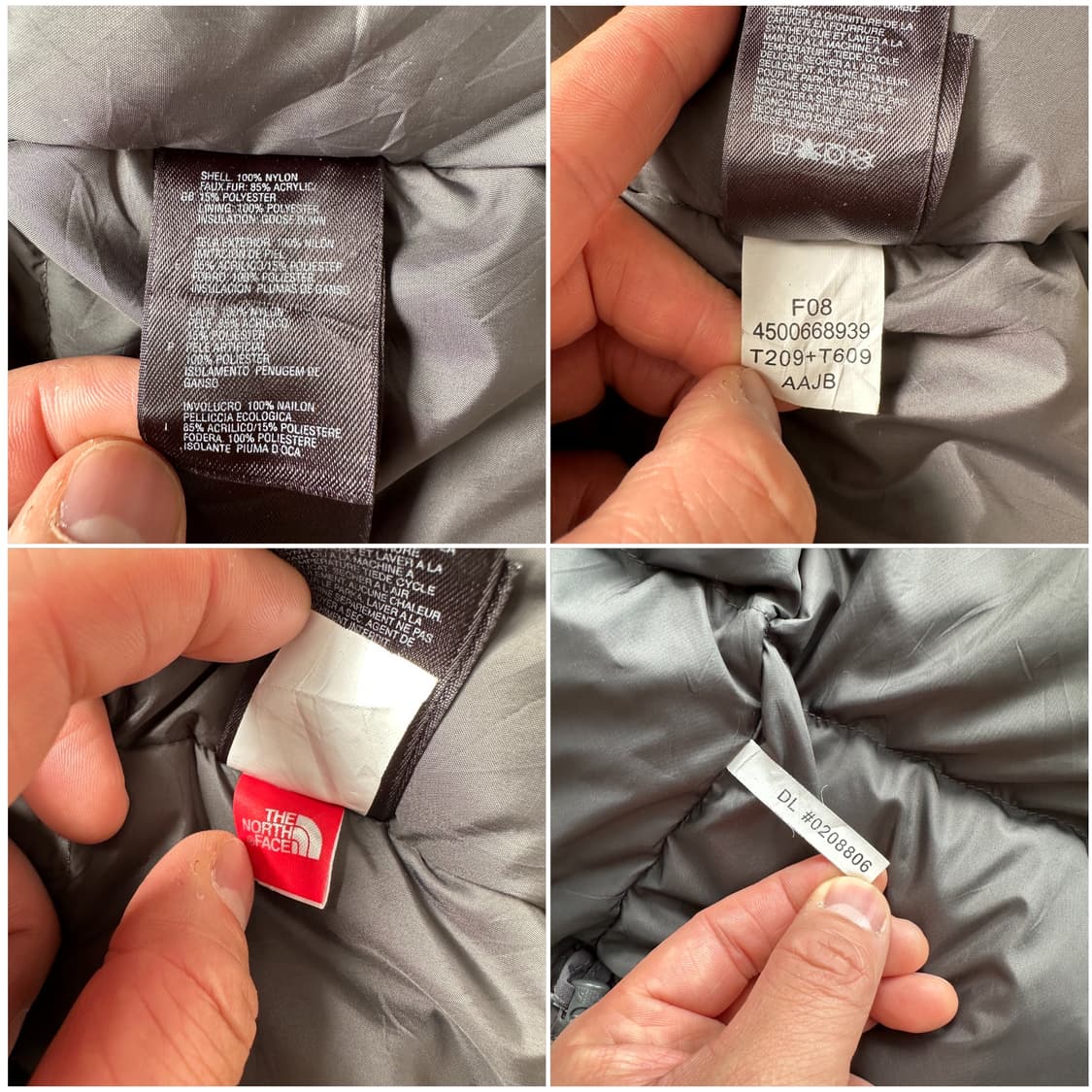 00s 노스페이스 남성 맥머도 다운 파카 XL 상품이미지10