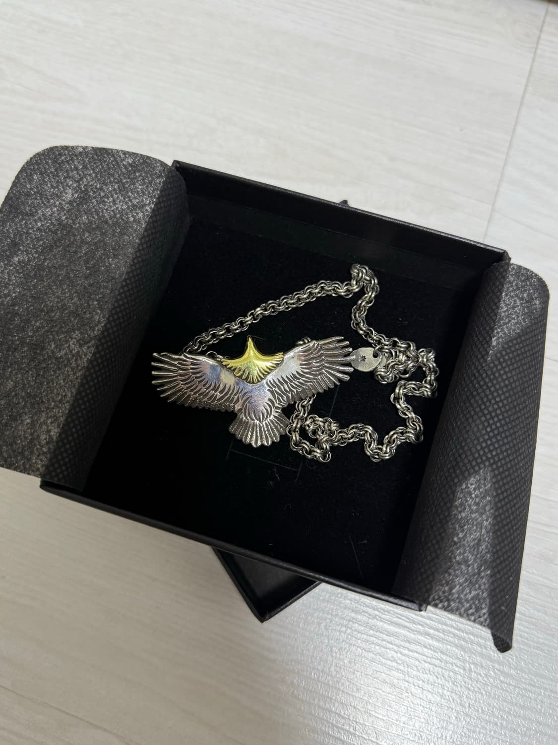 삼오세공 독수리 펜던트, 체인(50cm) 상품이미지1