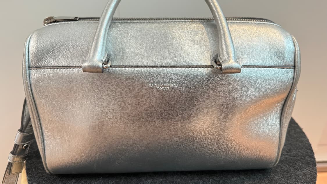 Saint Laurent 생로랑 더플백 실버 미니 23cm   상품이미지1