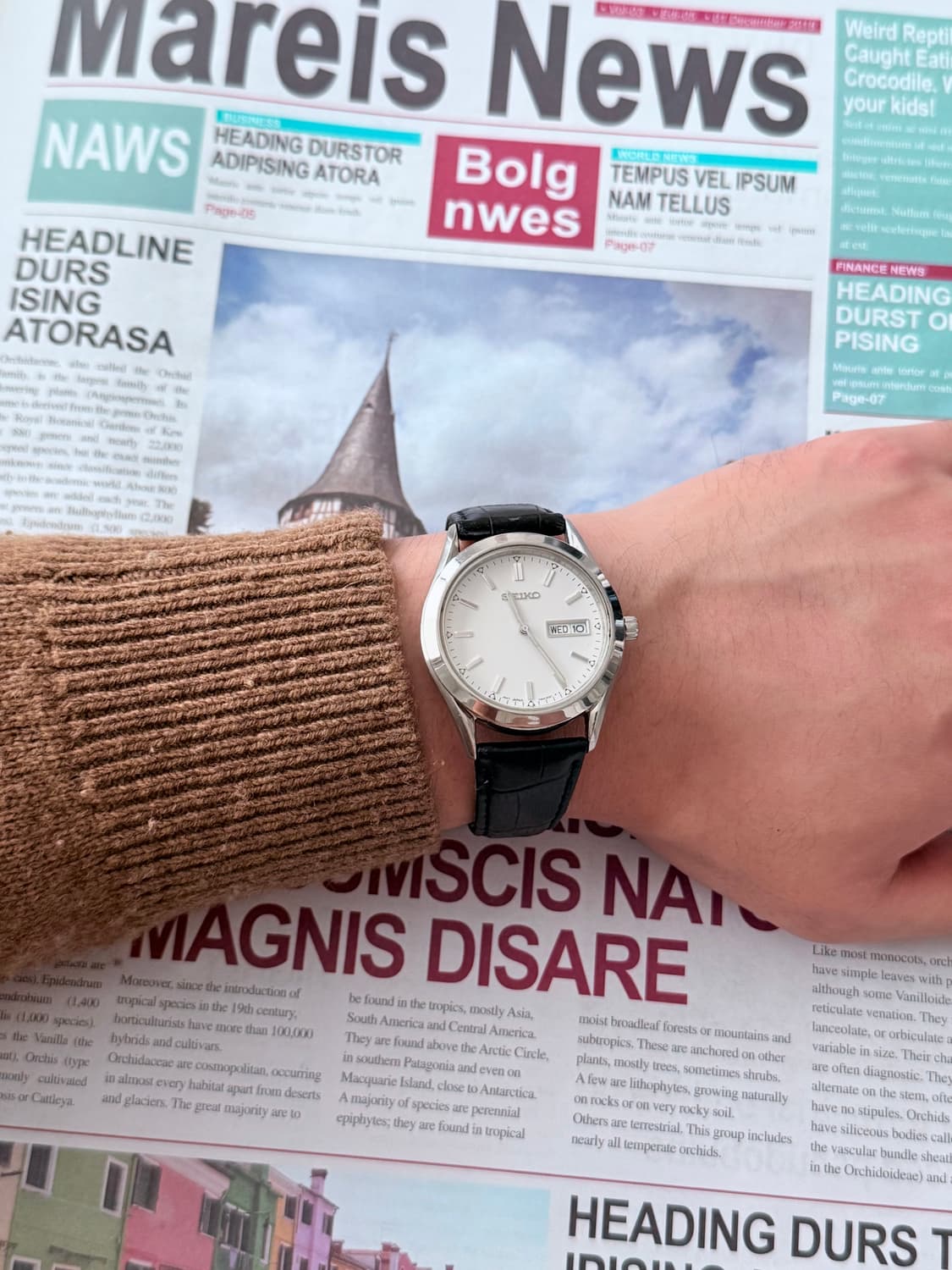  Seiko 세이코 쿼츠 Classic Day-Date 1999 상품이미지7