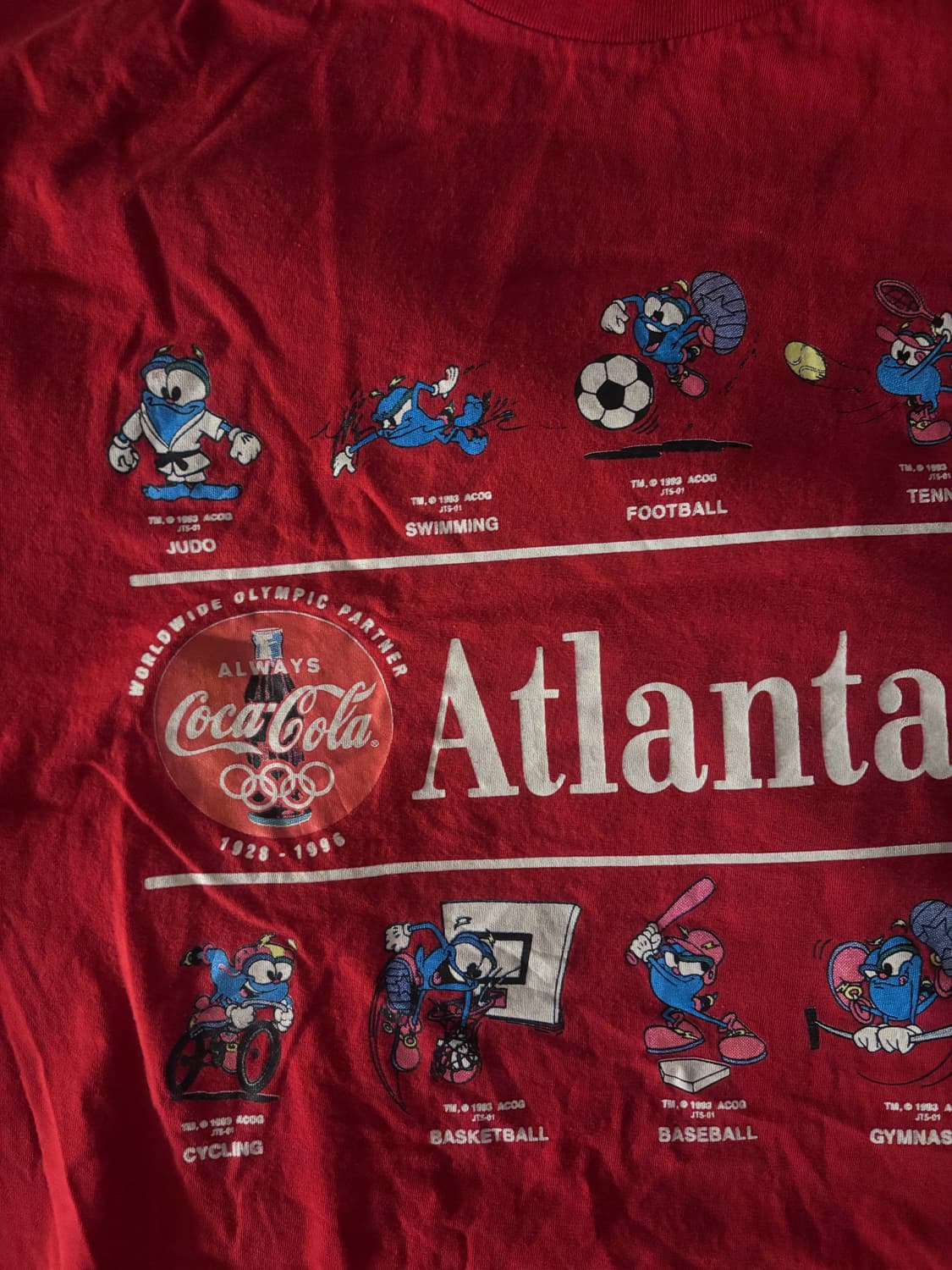 1996년도 애틀랜타 굿즈티 상품이미지4