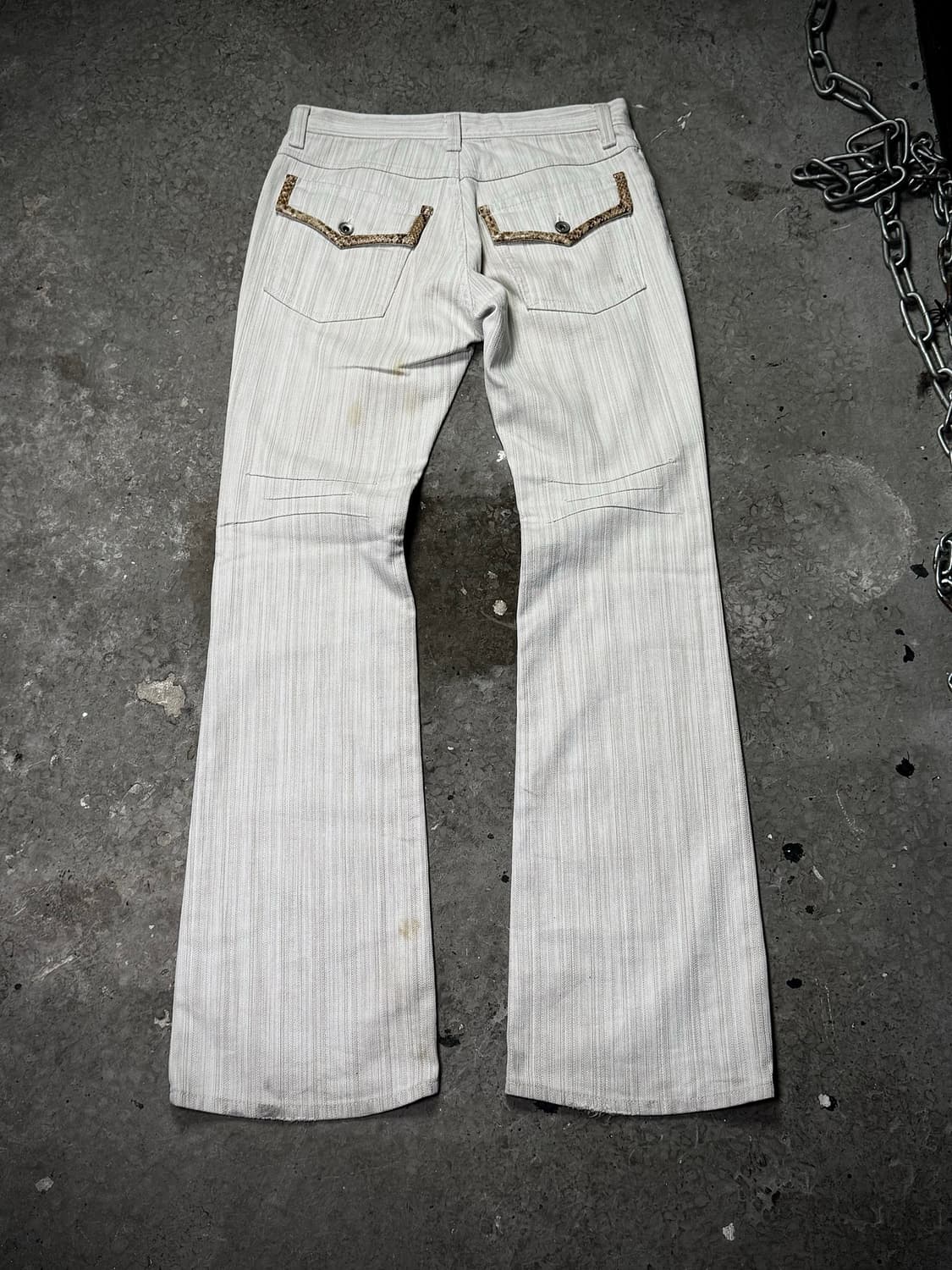 Python Detail Boot-cut Pants 상품이미지9