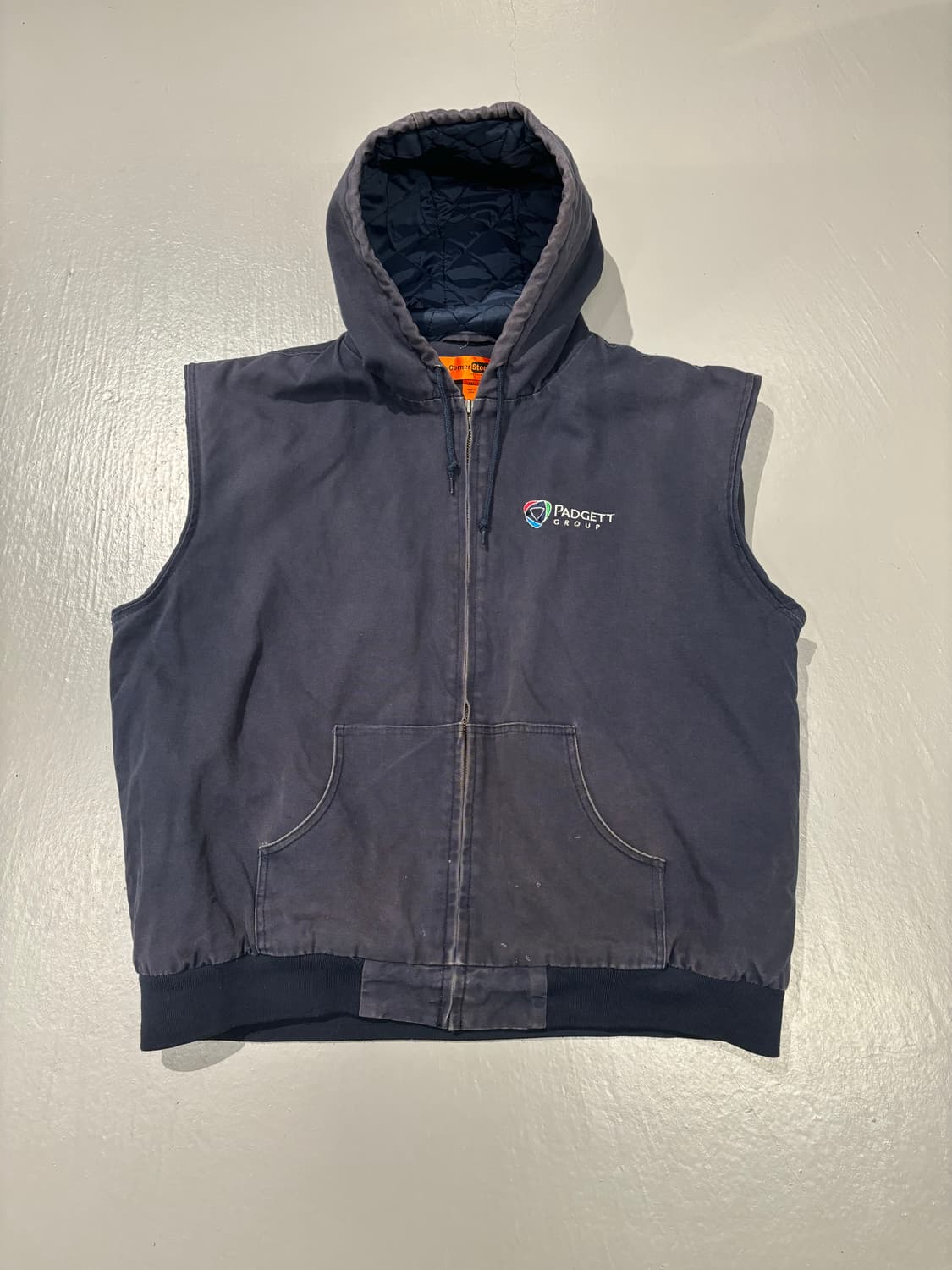 빈티지 워크 자켓 베스트 조끼 상품이미지5